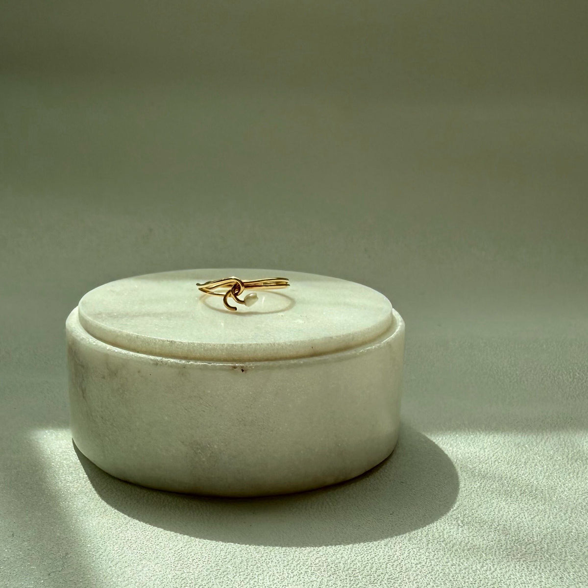 moon ring／14KGF ジュエリーポーチ付き
