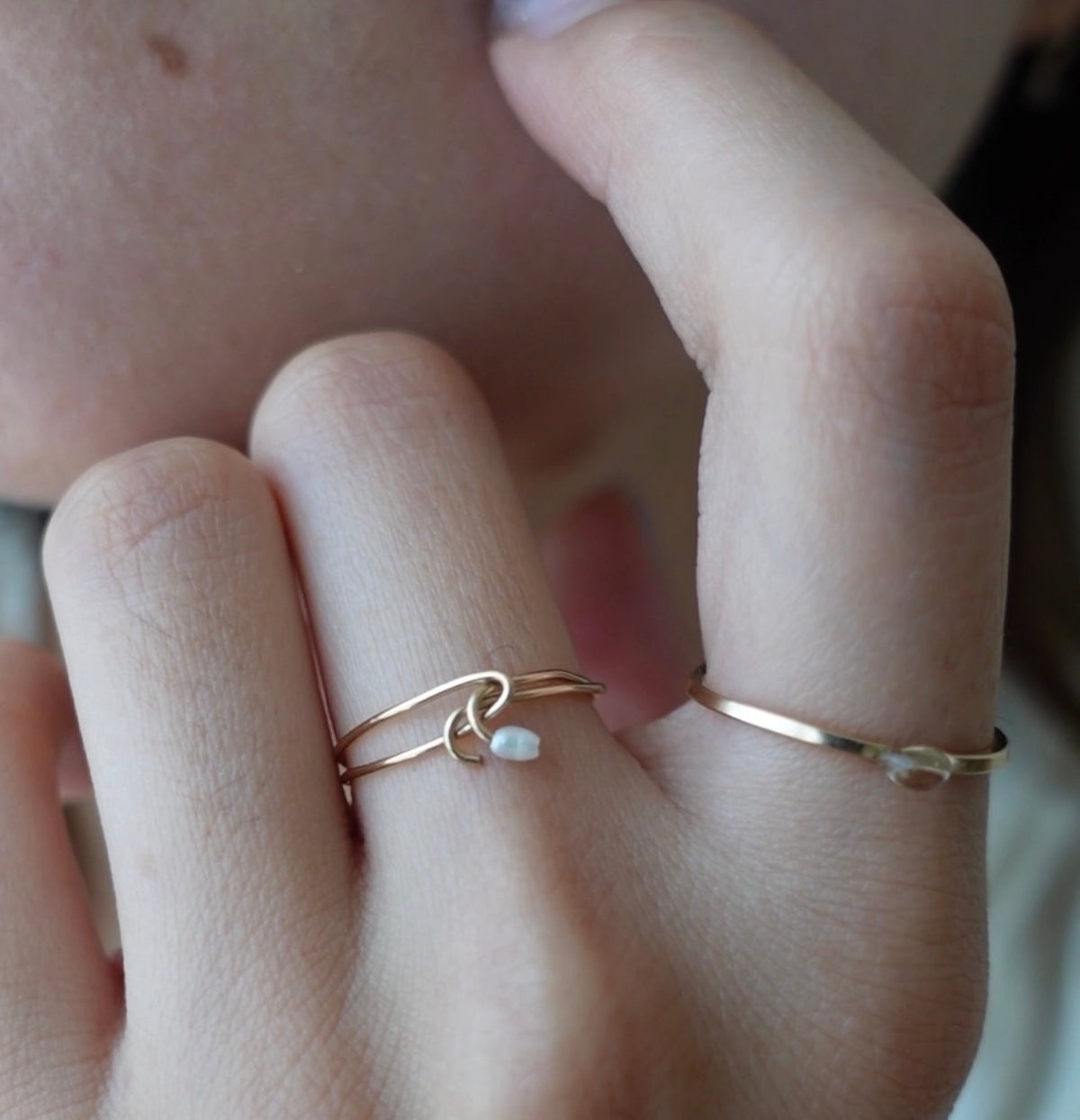 drop ring ／14KGF