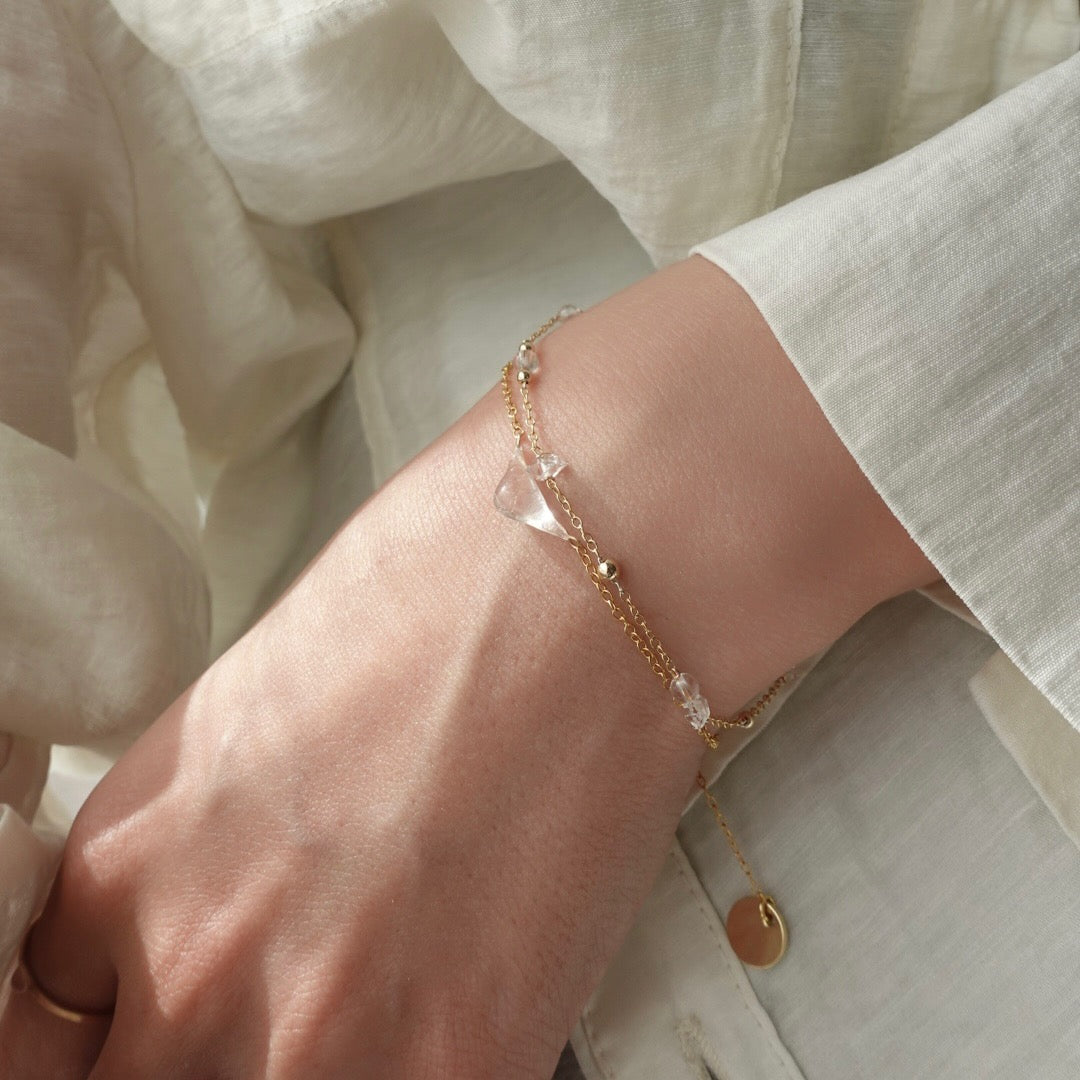 glow bracelet：ブレスレット 14KGF