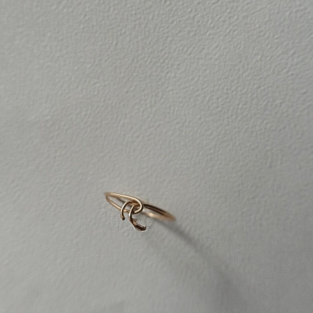 moon ring／14KGF ジュエリーポーチ付き